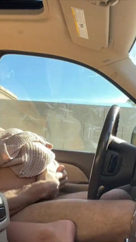 Hot Attrapé En Train De Baiser Sur Le Siège Du Conducteur