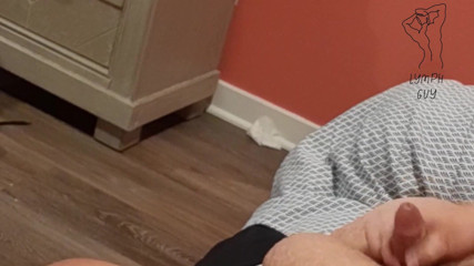 Lymph Guy: His biggest cumshot load yet