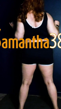 Sexy BBW Sam38g Shaking Assets in Gym Wear