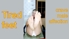 Lukerya: Piernas cansadas de la alegre Lukerya anhelan el afecto masculino