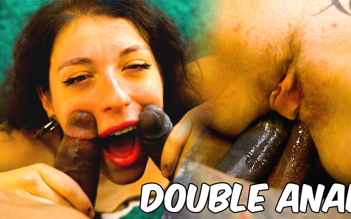 Z-Filmz: Interracial dap trekant - dubbel anal, hardcore &amp;ansiktsbehandling