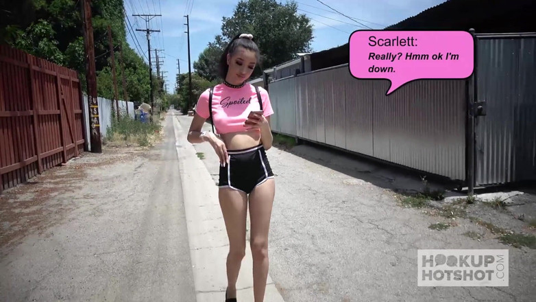 Hookup Hotshot: Hezká náctiletá holka Scarlett Bloom je zneužita Bryanem Gozzlingem