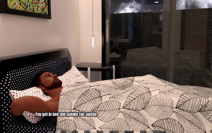 Kitty Gamer: Omas haus 2, ich musste Nana helfen, sich anzuziehen, nachdem sie...