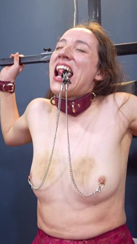 Mila Sobs, Screams, and Begs as Mistress Elysia Hurts Her with Hurtful Clamps and Orgasm Torment