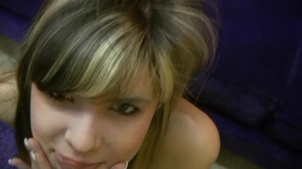Injoy X: Cute petite teen deepthroating a fat cock