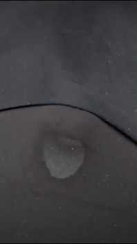Fucking My New Dildo in a Bodysuit Then Handsfree Cum