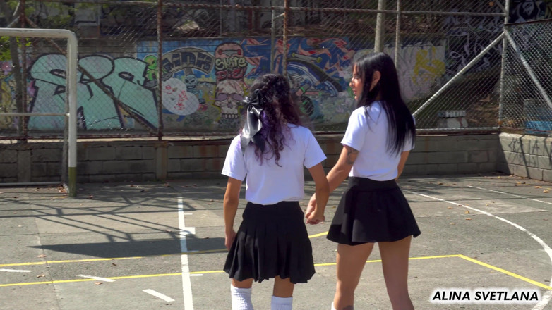 Alina Svetlana: Rebellious Teen Girls Have Lesbian Sex