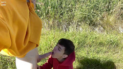 Matty And Aiden: Gay remaja Matty dan Aiden berseronok di luar rumah