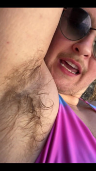 Flashing My Hairy Pits at the Beach