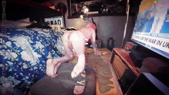 Tiffany Ciskiss: Zadek Tiffany Ciskiss předvádí zadek připravený na nové velké anální...