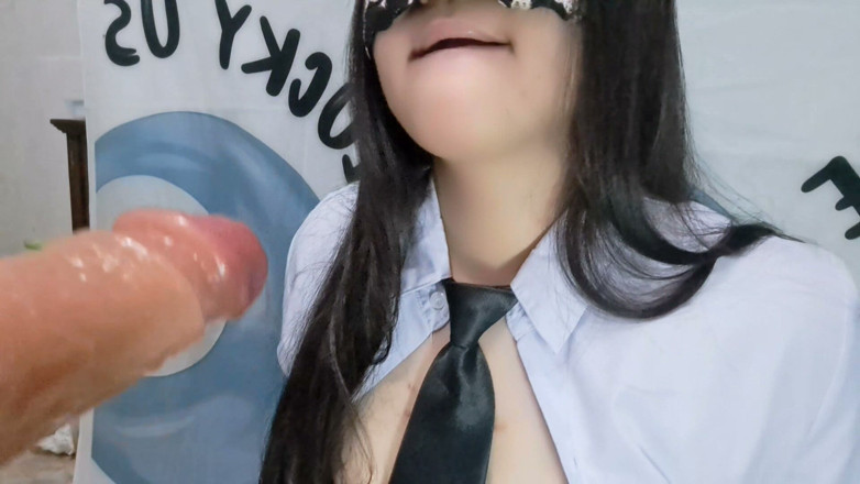 PattieJ: Cute Thai Uniform Girl Big Cock Suck 2