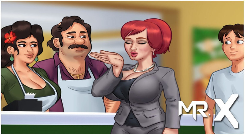 Mr Studio X: Summertimesaga - du måste hitta ung sperma e1 # 89