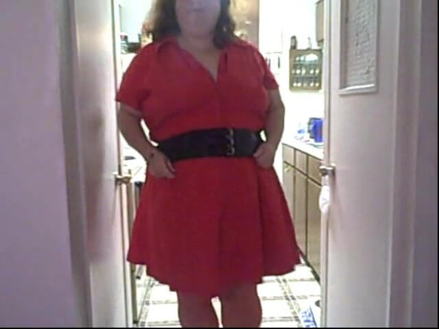 BBW nurse Vicki adventures with friends: 빨간 드레스 파트 2 내 팬 클럽에 가입하고 당신은 이것과 내 더 많은 비디오를 볼 수 있습니다