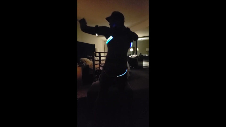 Kennie Jai: Kenniejai Strips and Dances in Leather