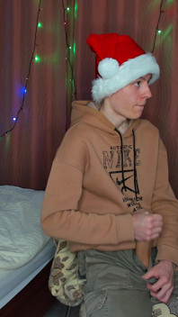 College Twink Strokes Huge Dick After Long Day
