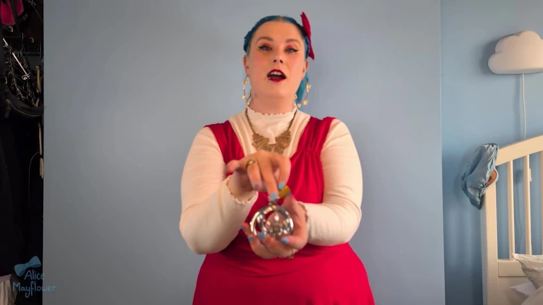 Alice_Mayflower_Scottish: Vampierhandschoen Joi &amp; gekooide voor locktober - solo-meisje