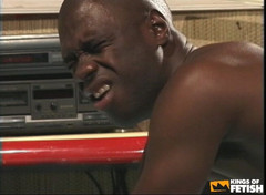 Bisexuality: Black Man Gets Ass Destroyed by a Ebony Babe with...