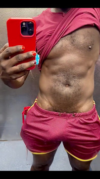 I Am Commando, in a Lift with a Big Mirror, so I Am Showing It off