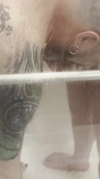 Daddy Bear Fucked by Sexy Ginger Bear in the Shower