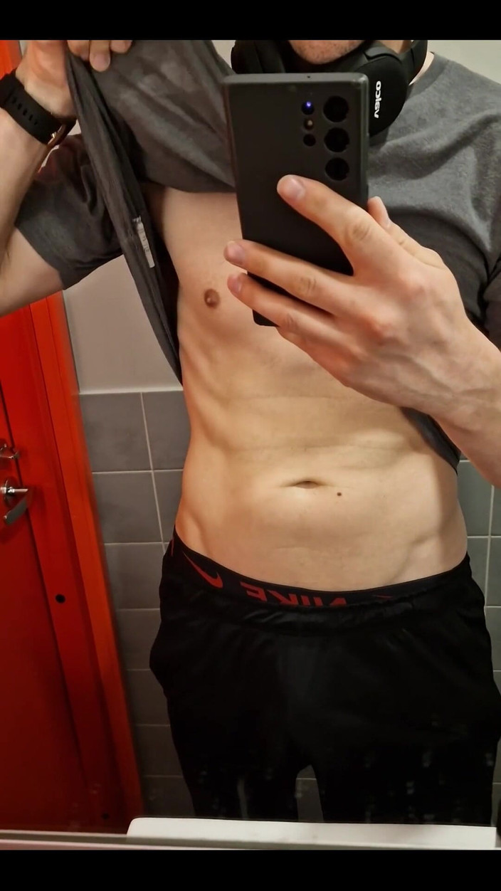 Awesome A: Después de un entrenamiento en el gimnasio 