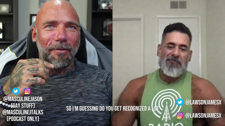 Raw and Uncensored with Masculine Jason: Pornoster bekentenissen - Lawson James (aflevering 106)