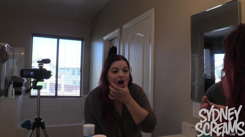 Sydney screams fetish: Brushing &amp; Polishing My Pearly Whites - HD Wmv