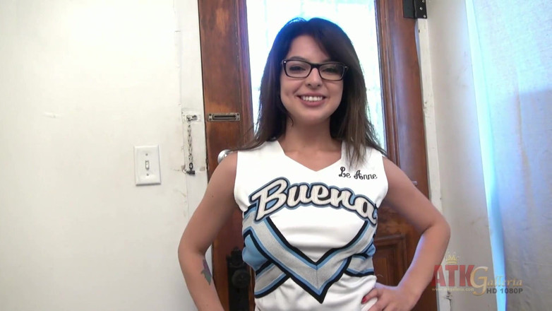 ATKIngdom Fans: Phoebe in her cheerleader outfit