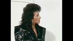 Vintage Climax: Ebenová kočka dostane gangbang od bílých chlápek