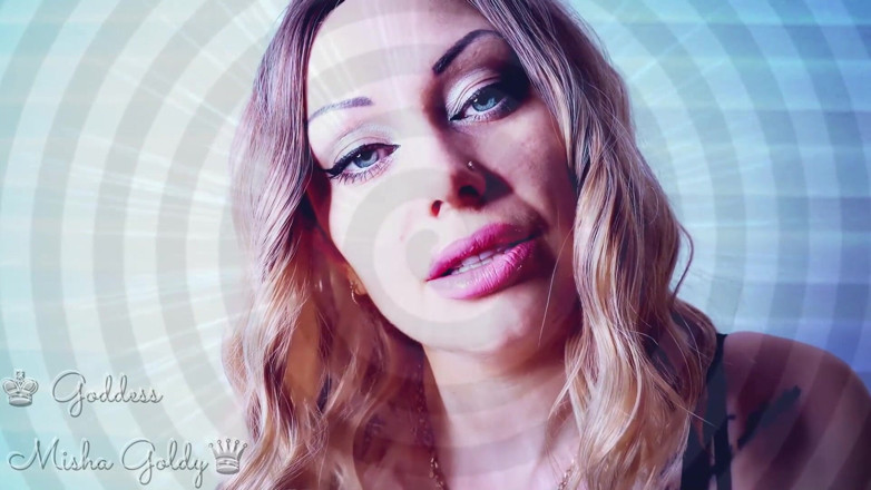 Goddess Misha Goldy: Büyüleyici asmr ve göz teması! İnsandan nesne dönüşümüne! Amacın mastürbasyon yapmak...