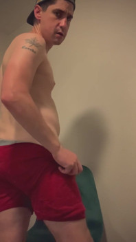 Sweaty Bro Feels Horny After Baseball Game