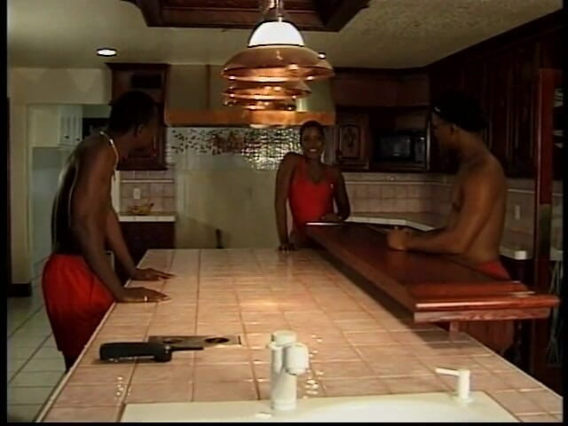 CBD Media: Two life guards having a goodtime with their hot colleague