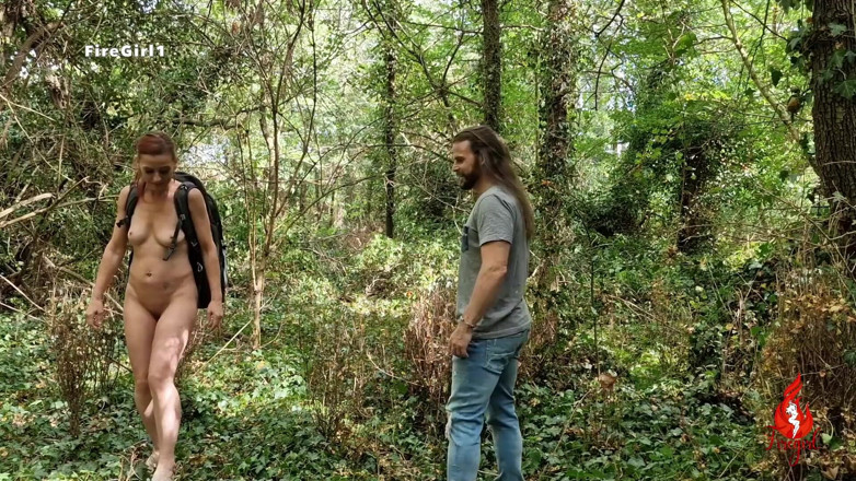 Firegirl80: Billy Shag Naturist Girl in the Forest