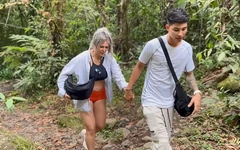 My First Time with My Stepson at the River - Monique Fuentes & Danner Mendez