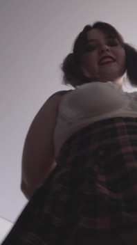 A Girl in a College Uniform Likes to Kick You!