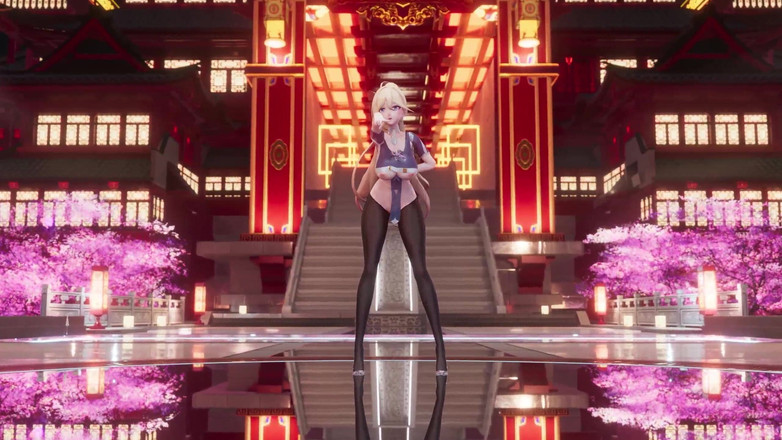 MikuMotion: [mmd] Marionette erotic Uniform Black Stockings