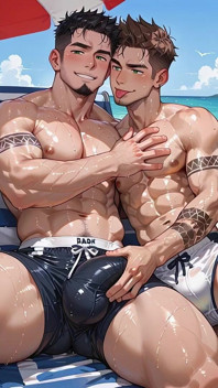 Gran polla gay follando culo y acabando