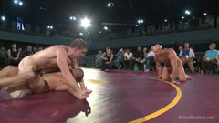 Naked Kombat: Beas & hammer vs machine &destroyer - live tag team match
