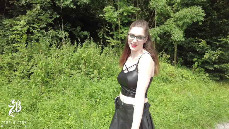 Zara Bizarr: Caught! Controlled to orgasm in a pedal boat!