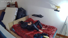 Latex anal: Séance anale bi en latex, partie 1