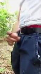 TJenner: Walking in the woods with my cock out