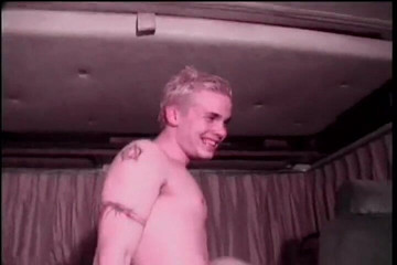 Gays Case: Blonde boy loves sucking hard dick on his knees