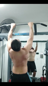 You Suck My Dick After Doing Pull-ups on the Rack?