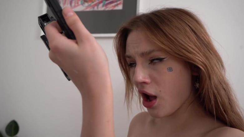 Milana Milka: Step Sister on Camera