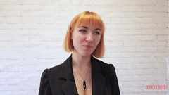 Test-Shoots: Kızıl saçlı büyük memeli genç Lilly Mays çıplak video görüşme