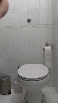 Adakah Awak Mahu Sertai Saya? Hanya jika anda Dahaga. Pancutan mani dan kencing pada diri sendiri.