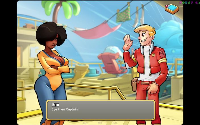 Porny Games: 太空救援：代码粉色（v12.5） - 漂亮的脚踏车女孩