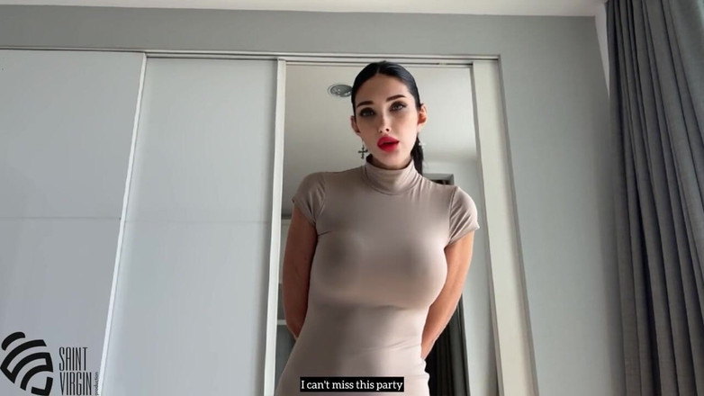 LizaVirgin: Stepdaughter Asks Stepfather to Go to Party