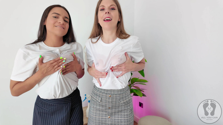 All You Can Fetish: Ana spears alice maze adalah gadis kantoran dengan kaos basah...