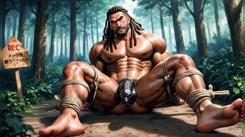 AI gay porn: Vibrator mare fute curul homosexualului spermă