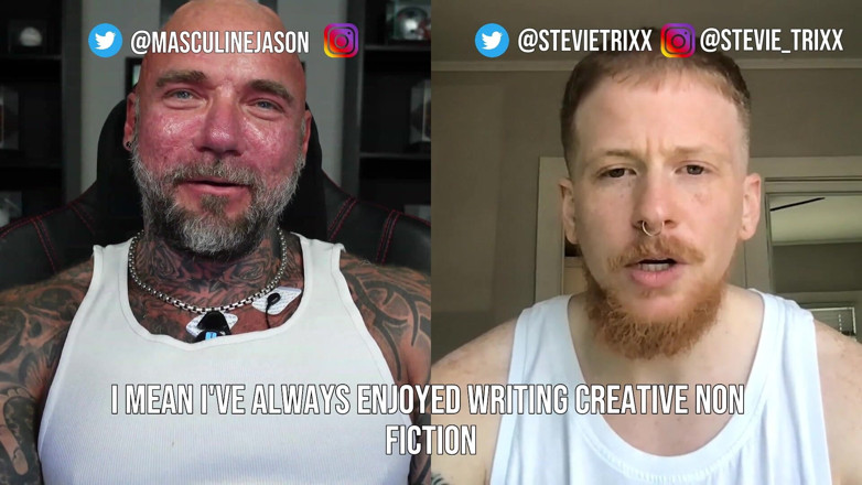 Raw and Uncensored with Masculine Jason: Porn Star Confessions - Stevie Trixx (episode 22)